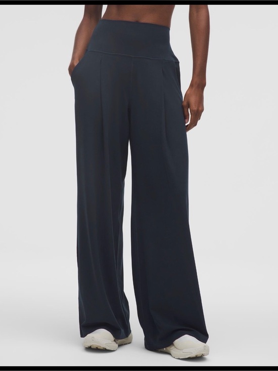 lululemon athletica Pants - lululemon Align™ Palazzo Pant Short sz 8 navy blue
